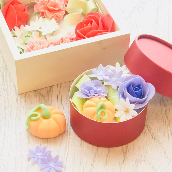 ハロウィン シュガークラフトフラワーBOXレッスン