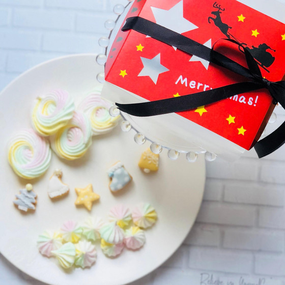 Xmasデコメレンゲクッキー＆アイシングクッキー