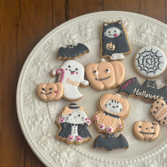 90分作り放題！ハロウィンアイシングクッキーレッスン