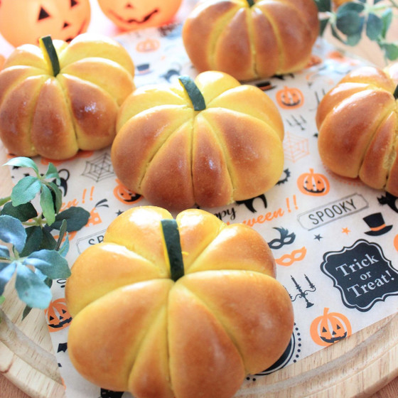 10月限定ハロウィンレッスン【ホンモノみたいなかぼちゃパン】
