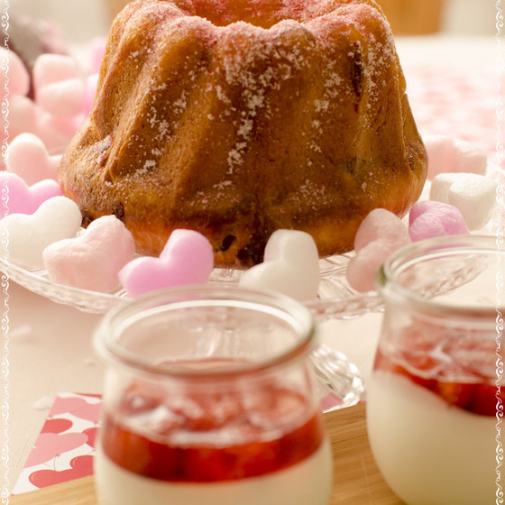 女子力up！クランベリーとホワイトチョコのクグロフ