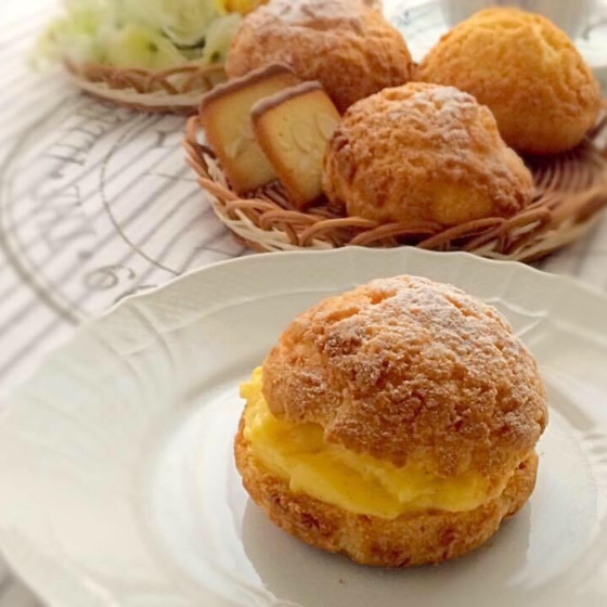 クッキーシュークリーム