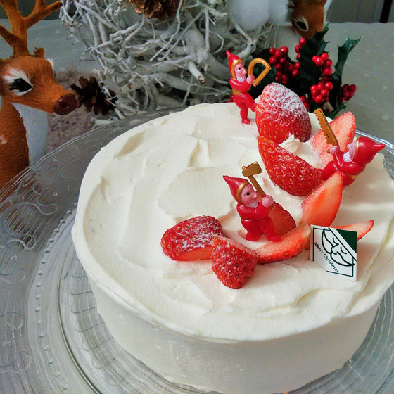 クリスマス2016～木苺のガナッシュのショートケーキ