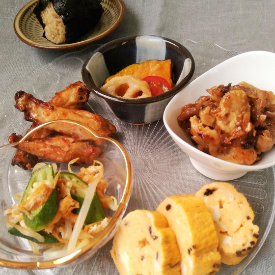 5・6月ご飯レッスン①『お惣菜色々の食卓』