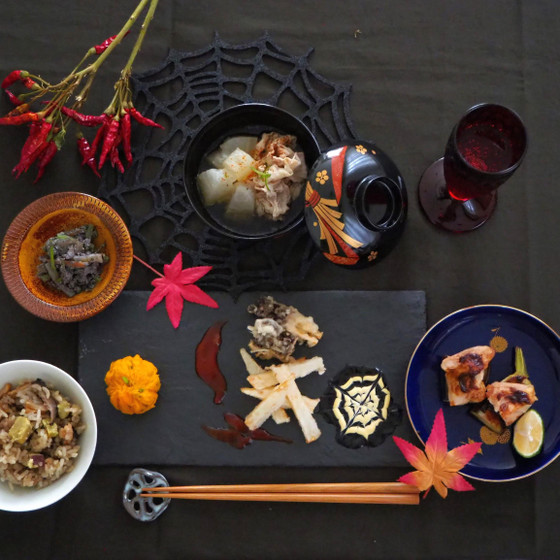 【教室開催】秋の和食卓～ハロウィン仕立て