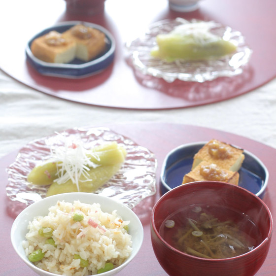 手作り梅味噌と初夏の和食レッスン
