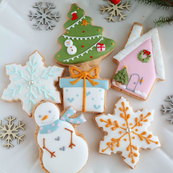 クリスマスアイシングクッキー1 dayレッスン