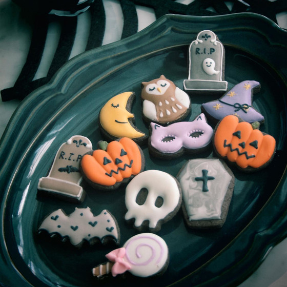 ハロウィンアイシングクッキー1dayレッスン