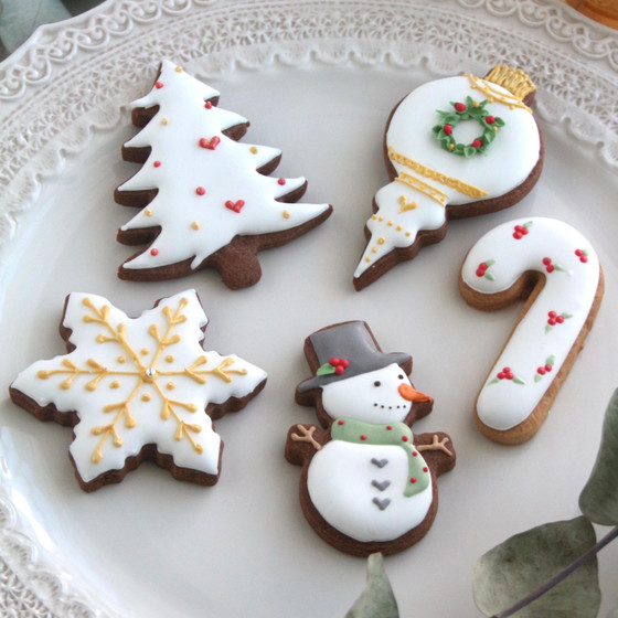 クリスマスアイシングクッキー1 dayレッスン