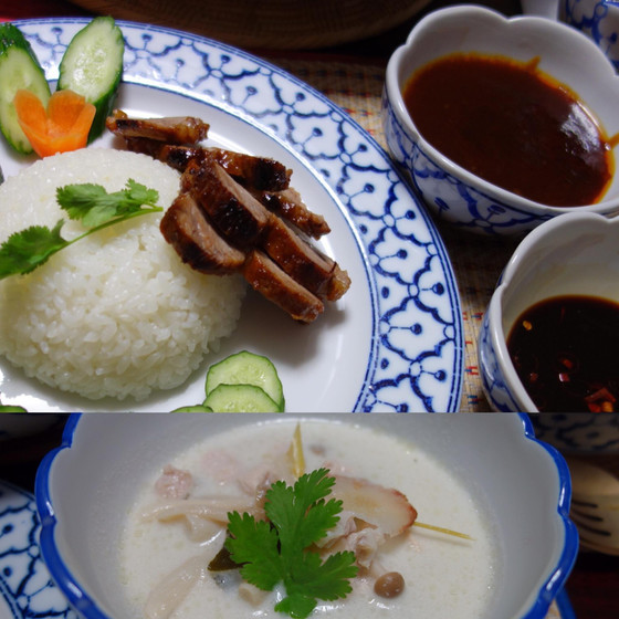 武蔵小山の子連れタイ料理教室 トムカーガイ＆豚肉ケチャップ煮