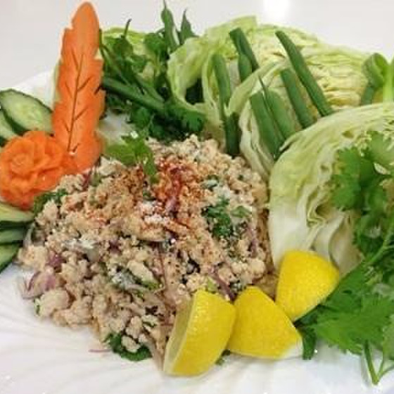 子連れでタイ料理！ラープ＆ミックス野菜炒め
