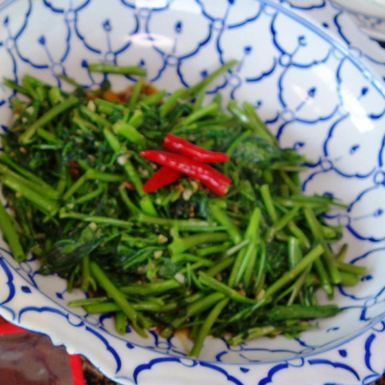 人気のタイ料理レッスン！空芯菜炒め＆焼豚＆汁なしビーフン♪