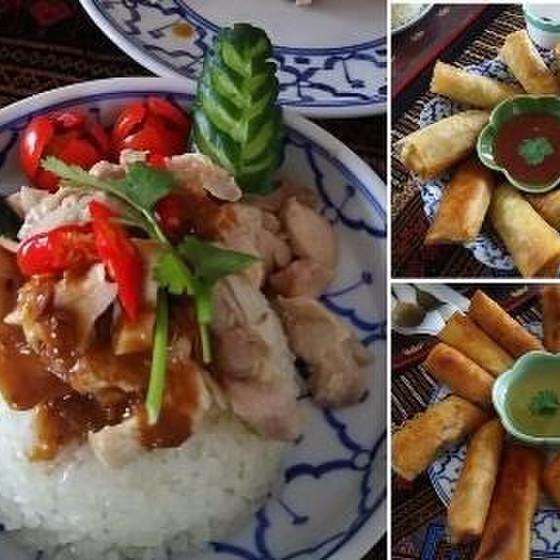 定番タイ料理レッスン！カオマンガイ＆揚げ春巻き＆デザート