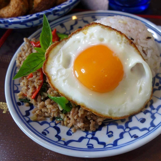子連れでタイ料理入門♪トムヤムクン＆ガパオライス＆空芯菜炒め