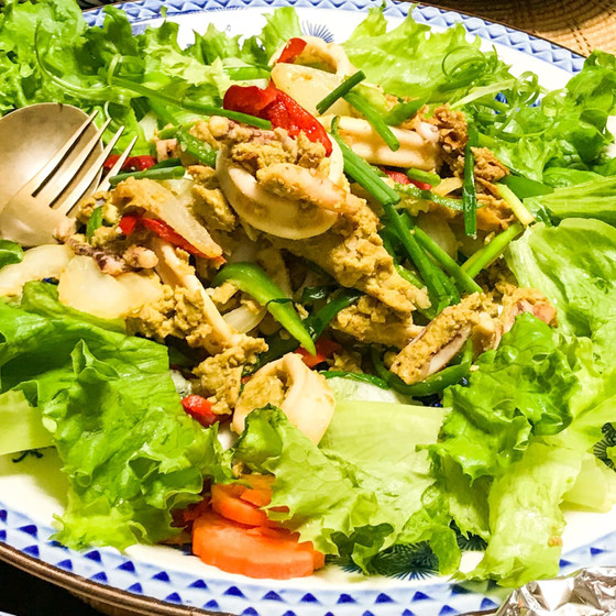 【体験】おうちで本格タイ料理！パッポンカリー