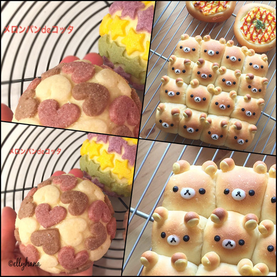 メロンパンdeコッタとちぎりパンのコラボレッスン☆