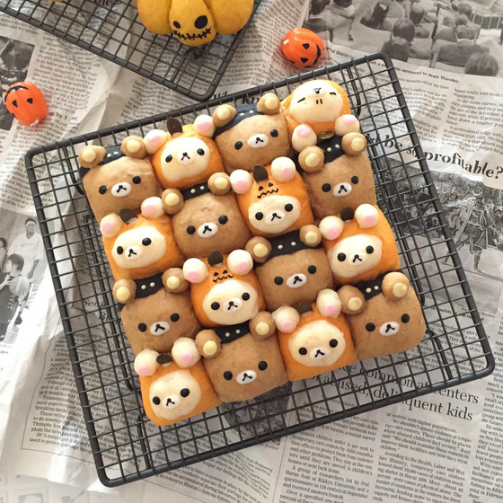 ハロウィン☆18㎝スクエア型ちぎりパン