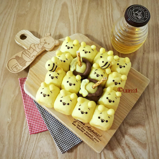 リクエストレッスン☆スクエア型のちぎりパン