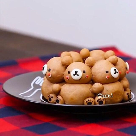 3Dちぎりパン