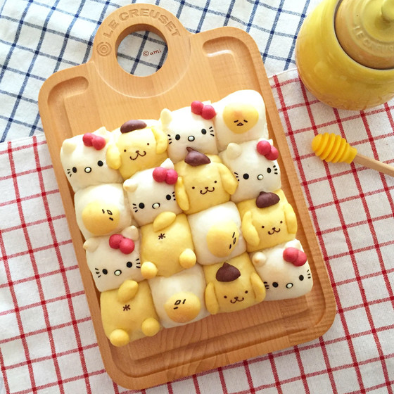 スクエア型のちぎりパン