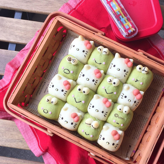スクエア型のちぎりパン