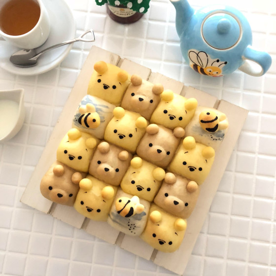 スクエア型のちぎりパン