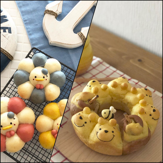 サマーレッスン➀ちぎりパンとミニちぎりパン