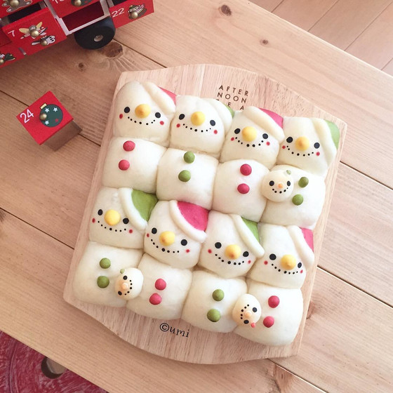 ☆はじめてさん限定☆スクエア型のちぎりパン