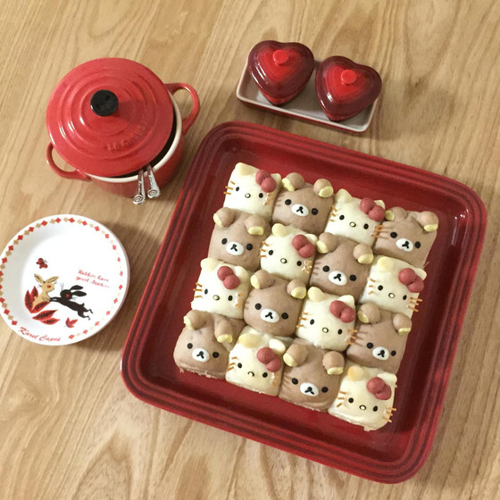 スクエア型のちぎりパン
