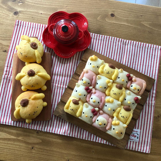 スペシャルレッスン☆ちぎりパンと板チョコパン