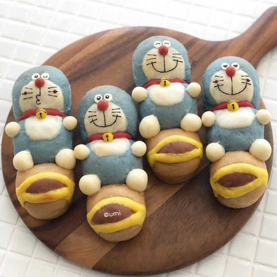 ドッグパン型ちぎりパン