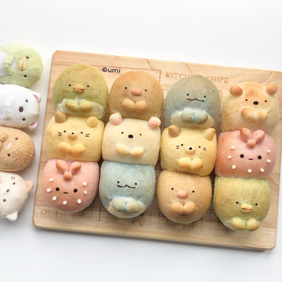 ドッグパン型ちぎりパン