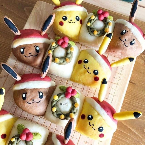 クリスマスレッスン☆ドッグパン型ちぎりパン