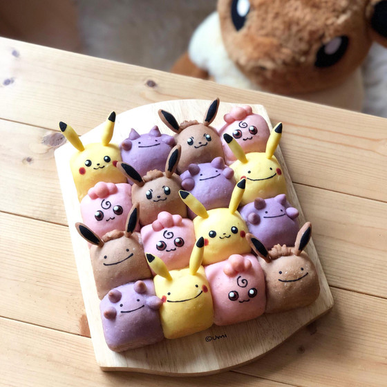 スクエア型のちぎりパン
