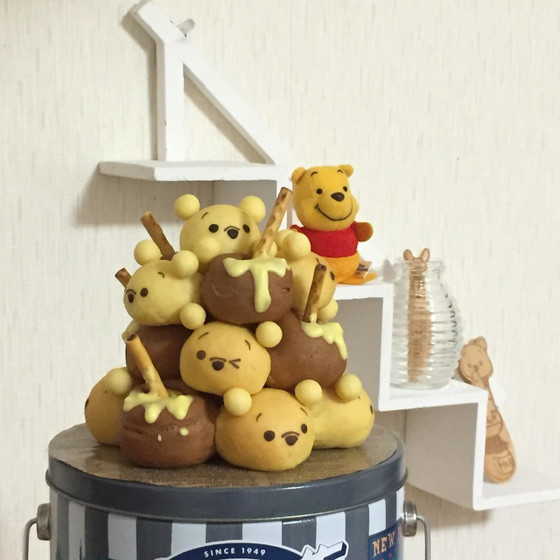 タワー型ちぎりパン