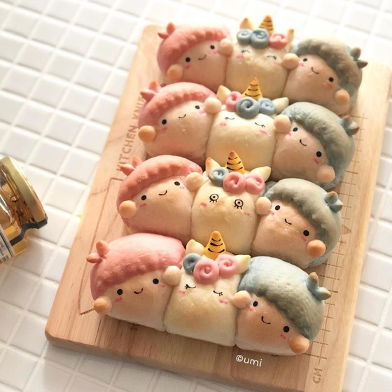 七夕⭐︎ドッグパン型ちぎりパン