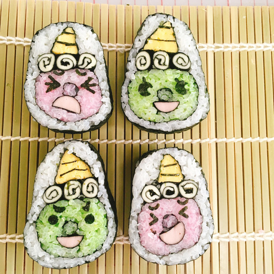 節分飾り巻き寿司レッスン★