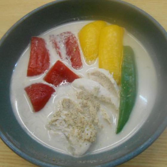 野菜がたくさん採れるうれしいメニューです。