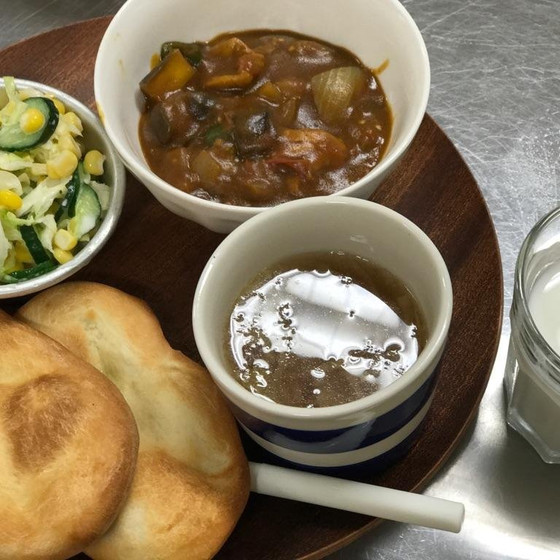小学生シェフ　夏野菜カレーランチの会