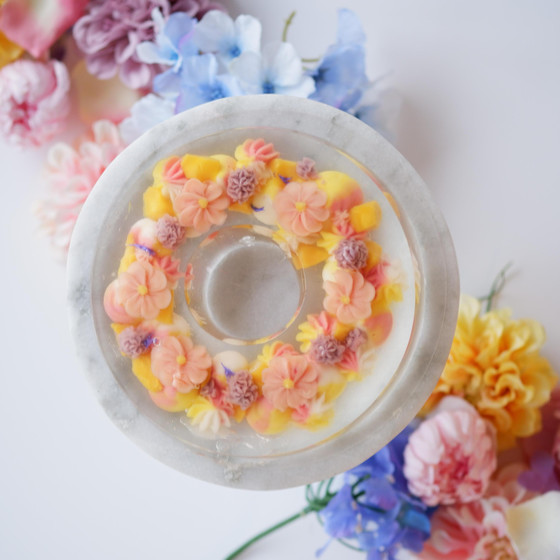 あんこのお花®　咲くゼリーケーキケーキレッスン　