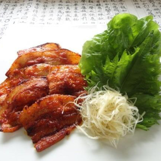 韓国家庭料理レッスン ヤンニョム豚カルビ 他