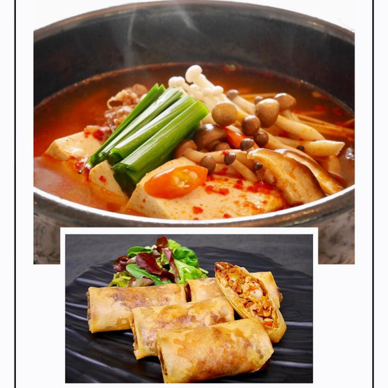 豚キムチ春巻き他　韓国家庭料理レッスン
