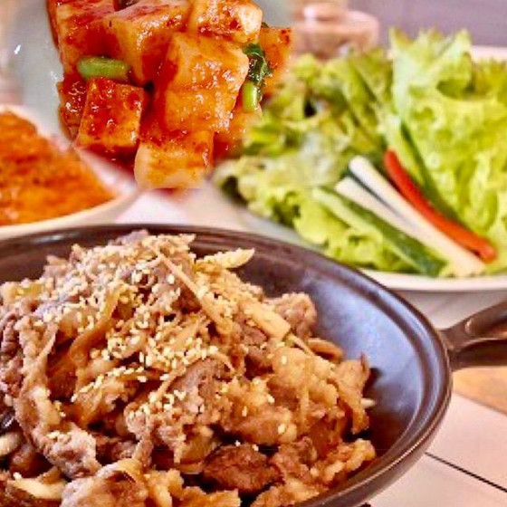 韓国家庭料理　カクテキ＆プルコギレッスン