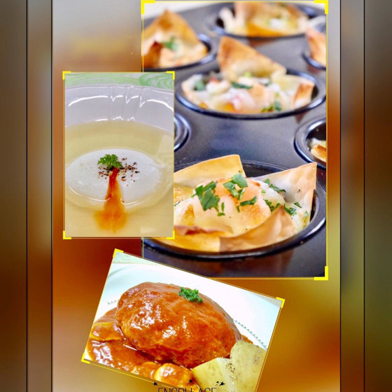 煮込みハンバーグ　洋食レッスン
