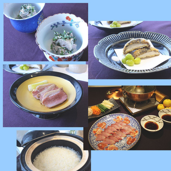 旬素材をシンプルに味わう和食（+30分タイアップレッスン付）
