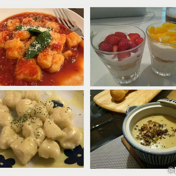 家庭で簡単イタリアン～ニョッキを中心に美味しく！！～