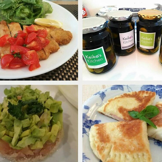 オリーブとミラノ風カツレツ、そしてパニーニ他お料理色々