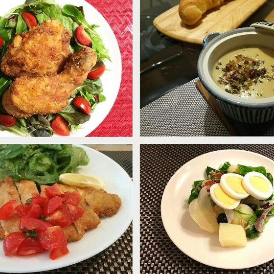 フライドチキンとミラノ風カツレツ他いいとこどりレッスン