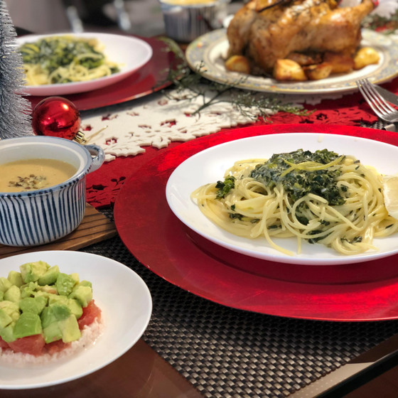 レモンクリームパスタも作れます。