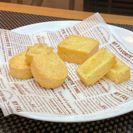 パイナップルケーキ＆酸辣湯、牡蠣と豆腐のオイスターソース煮他